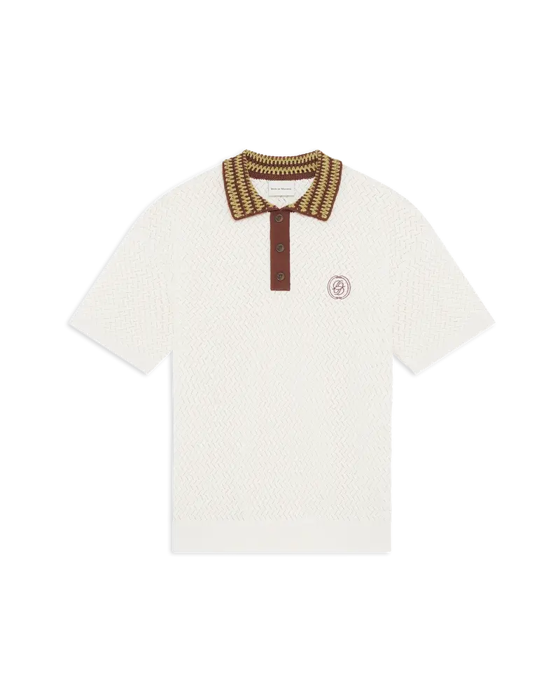 Polo Maille Ajouré D Miroir