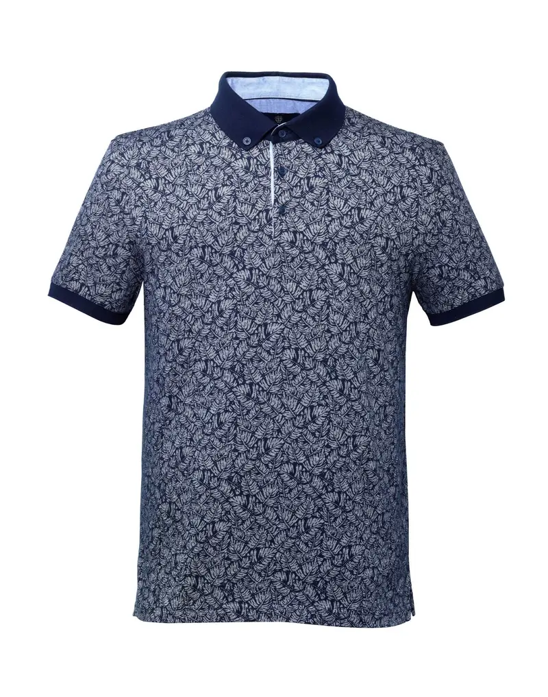 Polo motif palmiers