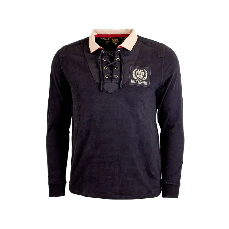 Polo noir manches longues RCT Hall Of Fame