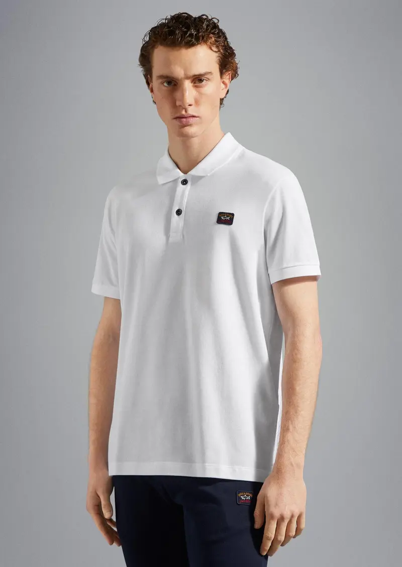 Polo Paul & Shark blanc