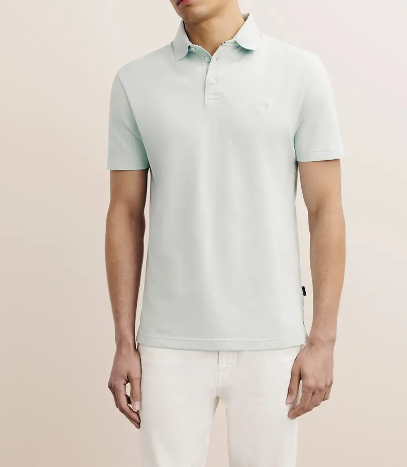 Polo piqué vert