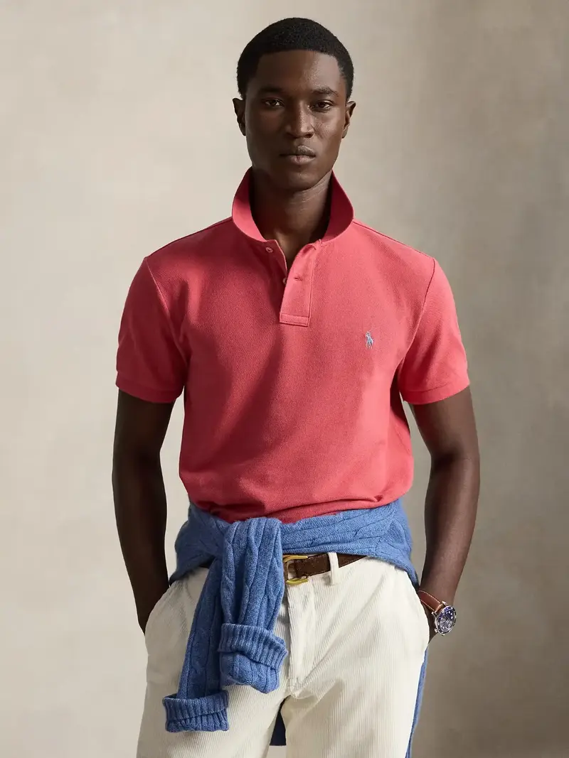Polo Ralph Lauren rouge en coton