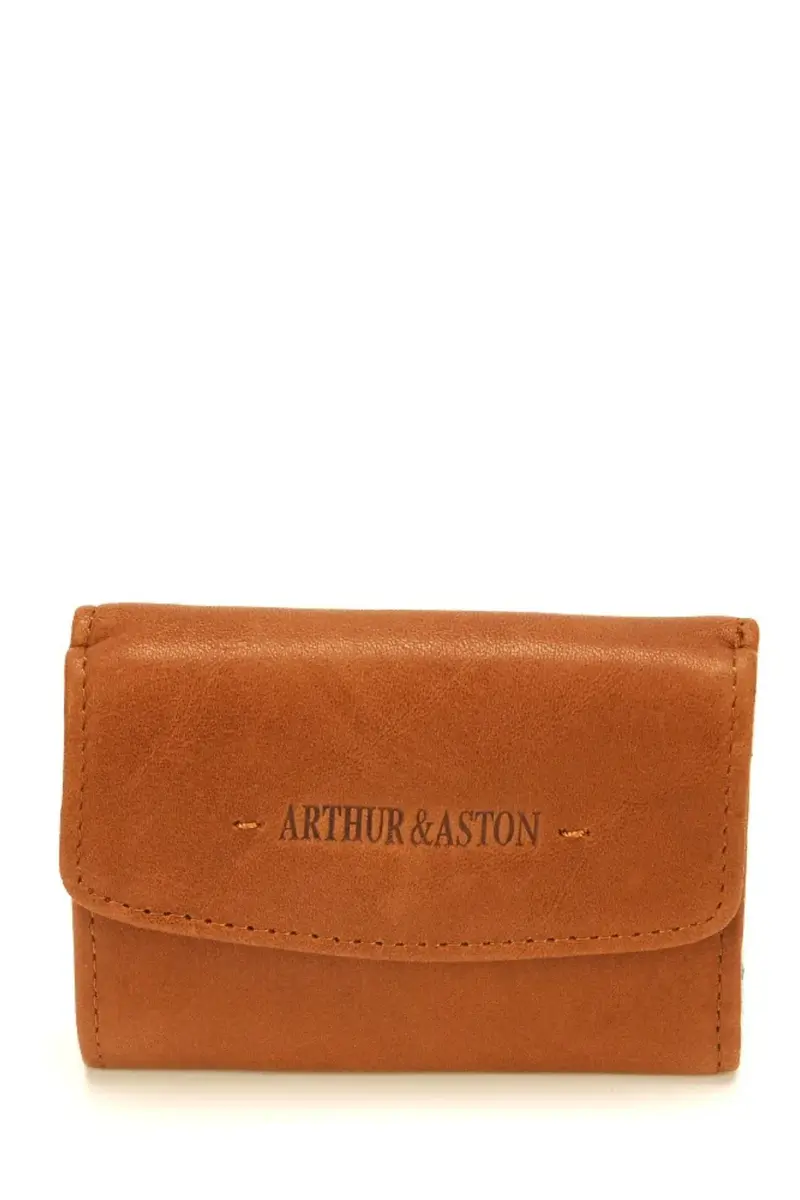 Porte-monnaie cuir Johany RFID compact