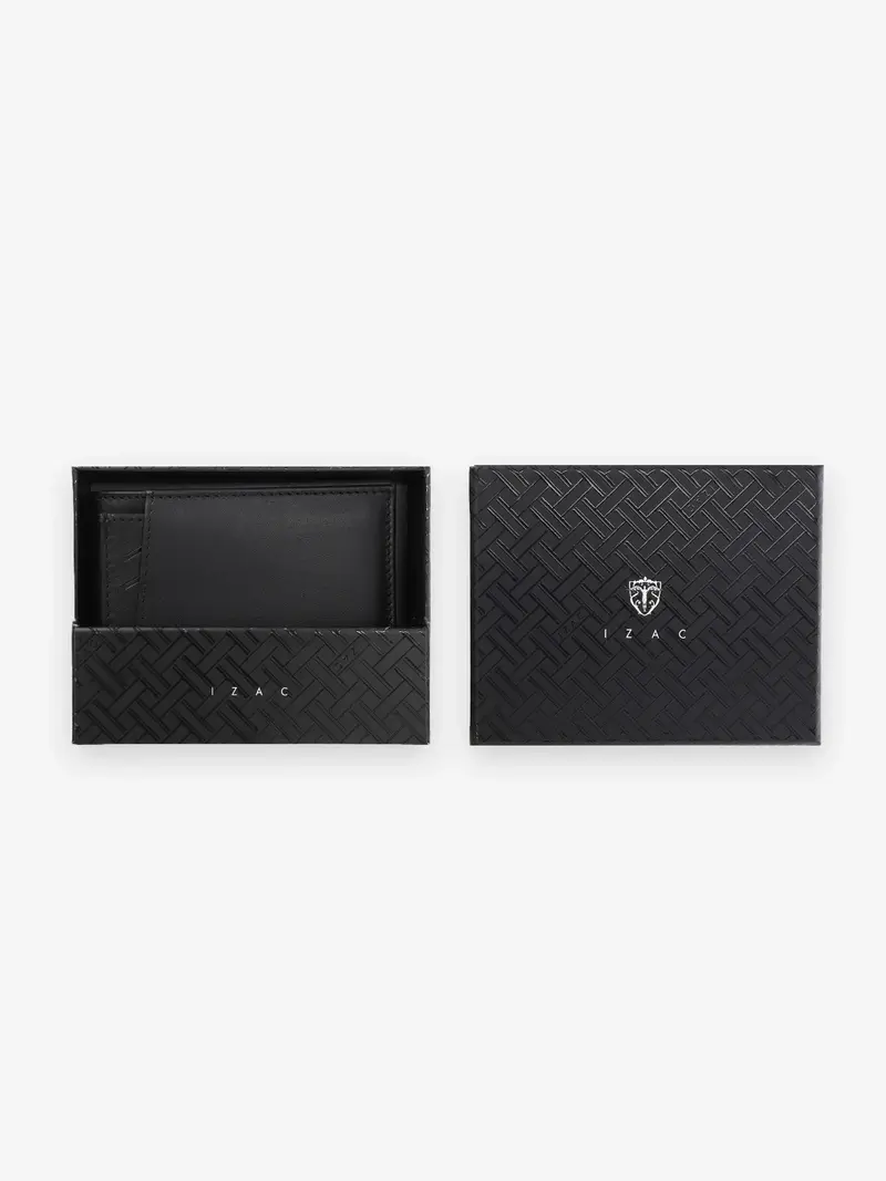 Portefeuille avec porte cartes noir