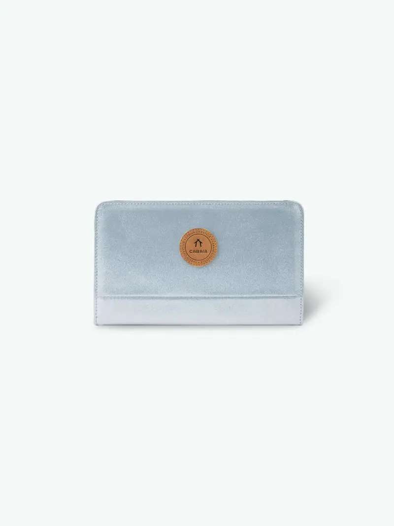 Portefeuille CABAIA Fidji Large - Gris