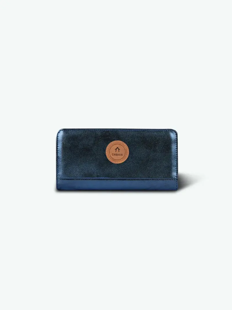 Portefeuille CABAIA Larissa Large - Bleu