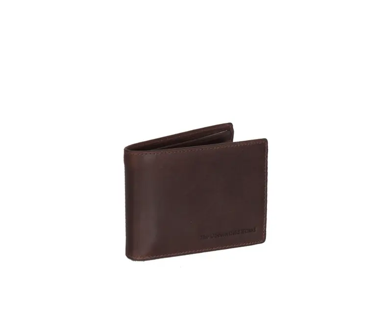 Portefeuille en cuir Chesterfield-Marvin Marron
