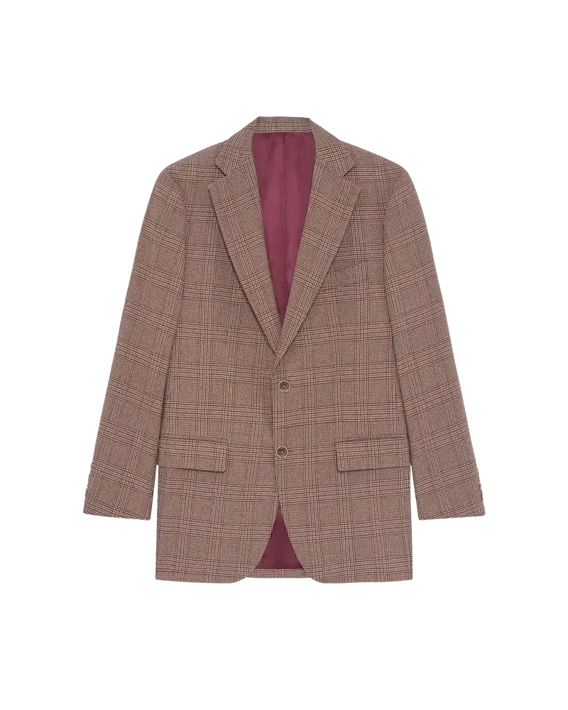 Prince Of Wales Single Breasted Jacket
