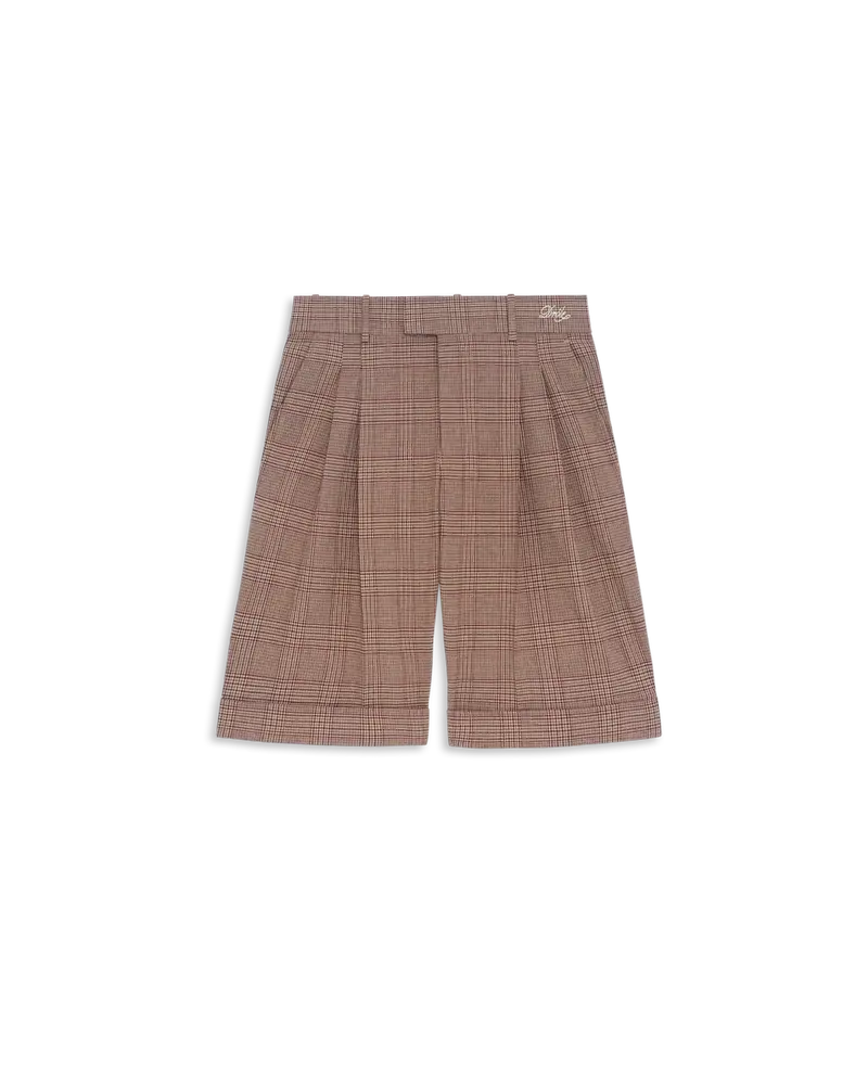 Prince Of Wales Tailored Shorts