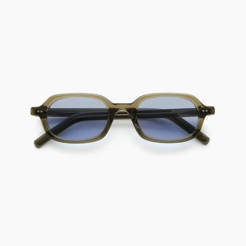 Psyche - Olive Green / Sky Blue