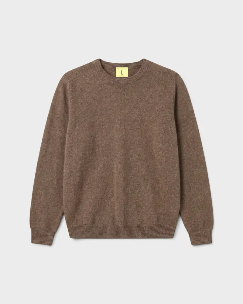 Pull Armen Col Rond Mocha