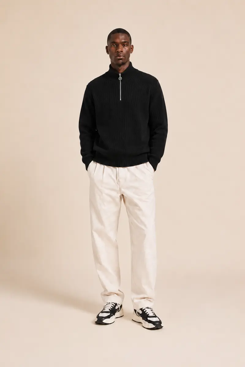PULL BALDO - BLACK