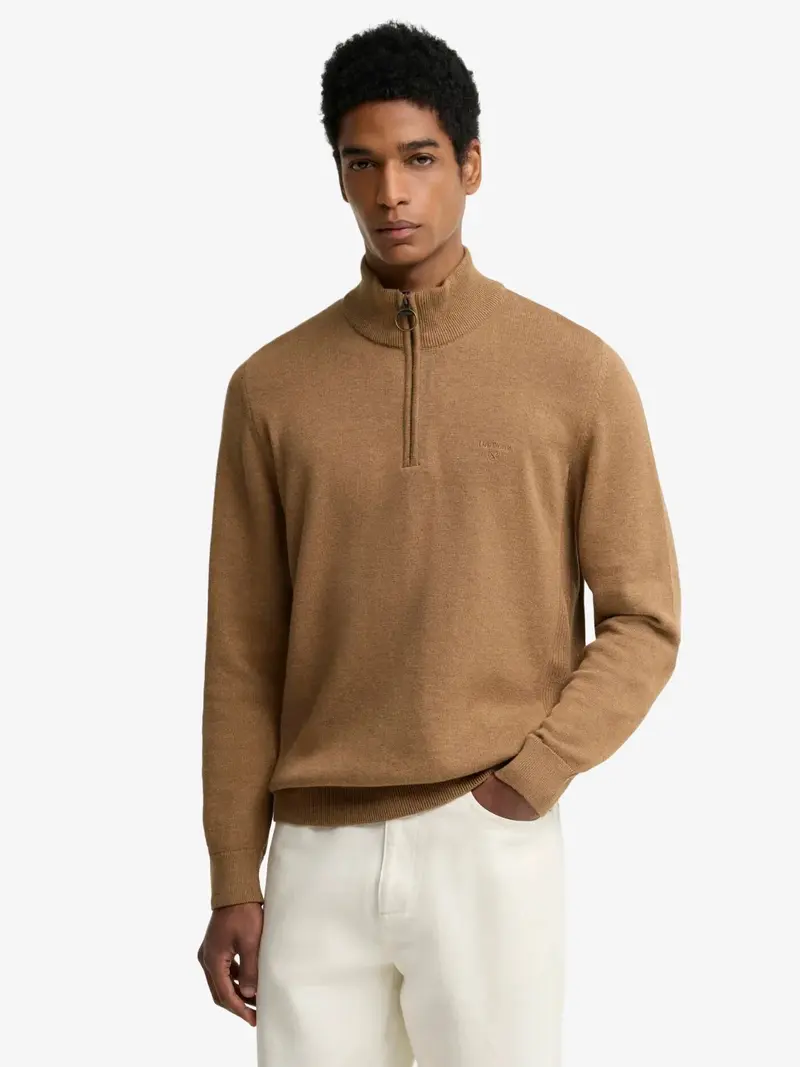 Pull camionneur Barbour beige