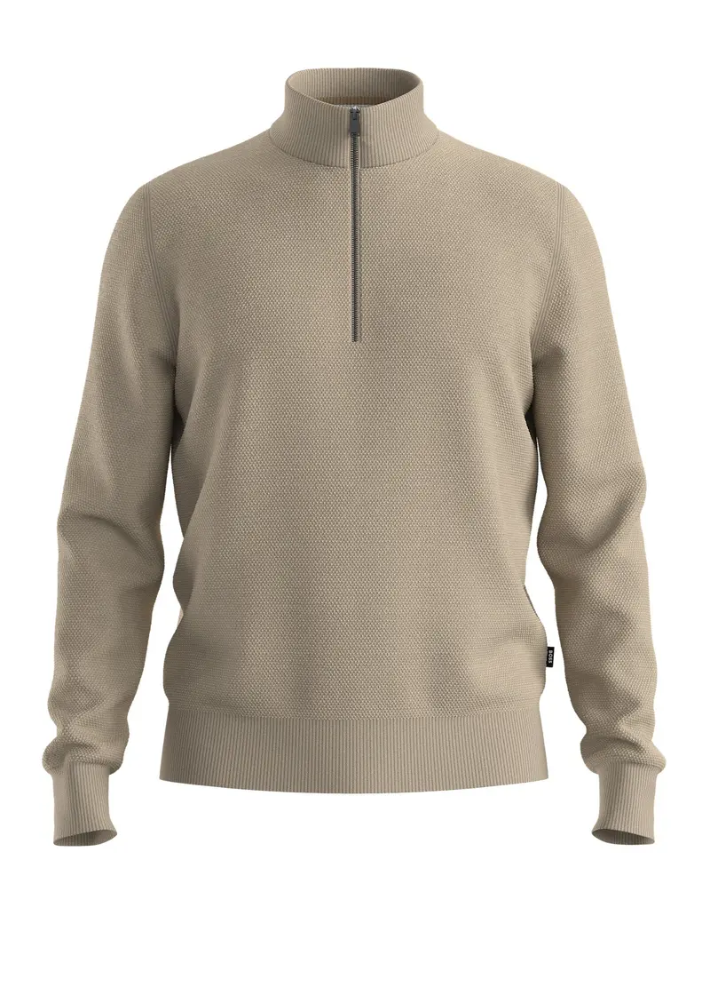Pull camionneur BOSS beige