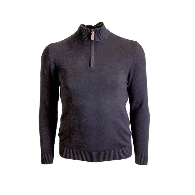 Pull camionneur noir cachemire