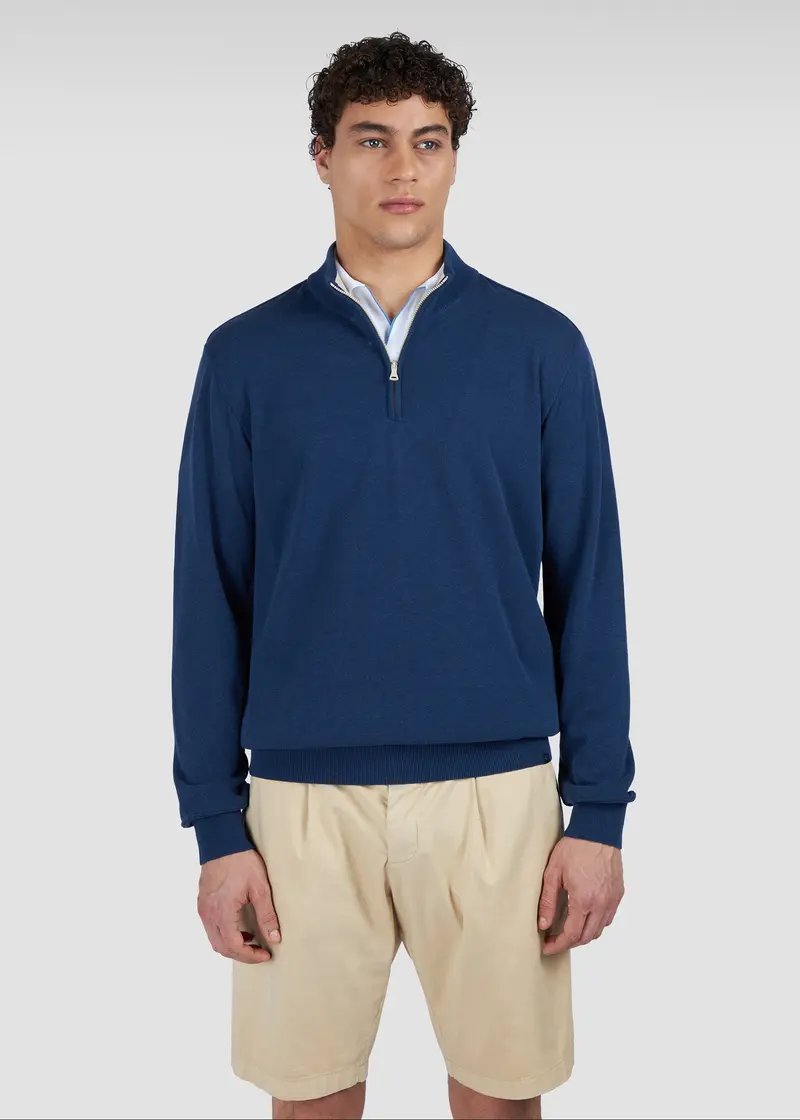 Pull camionneur Paul & Shark bleu