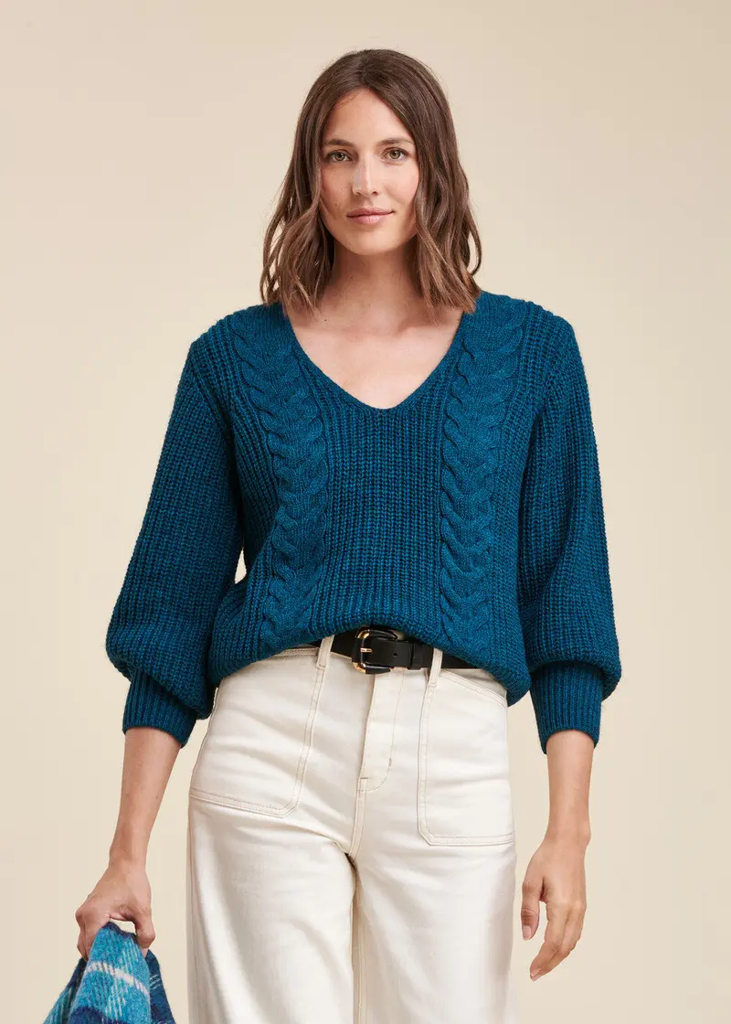 Pull encolure V