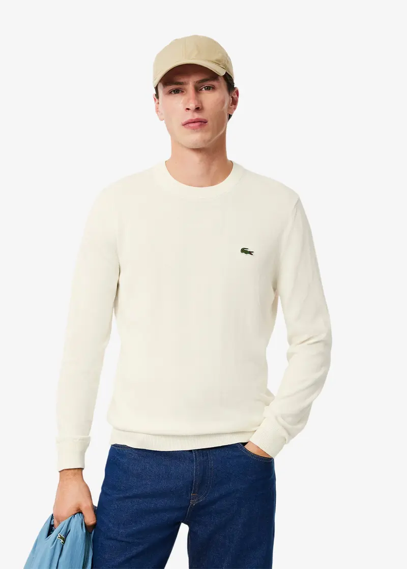 Pull Lacoste beige