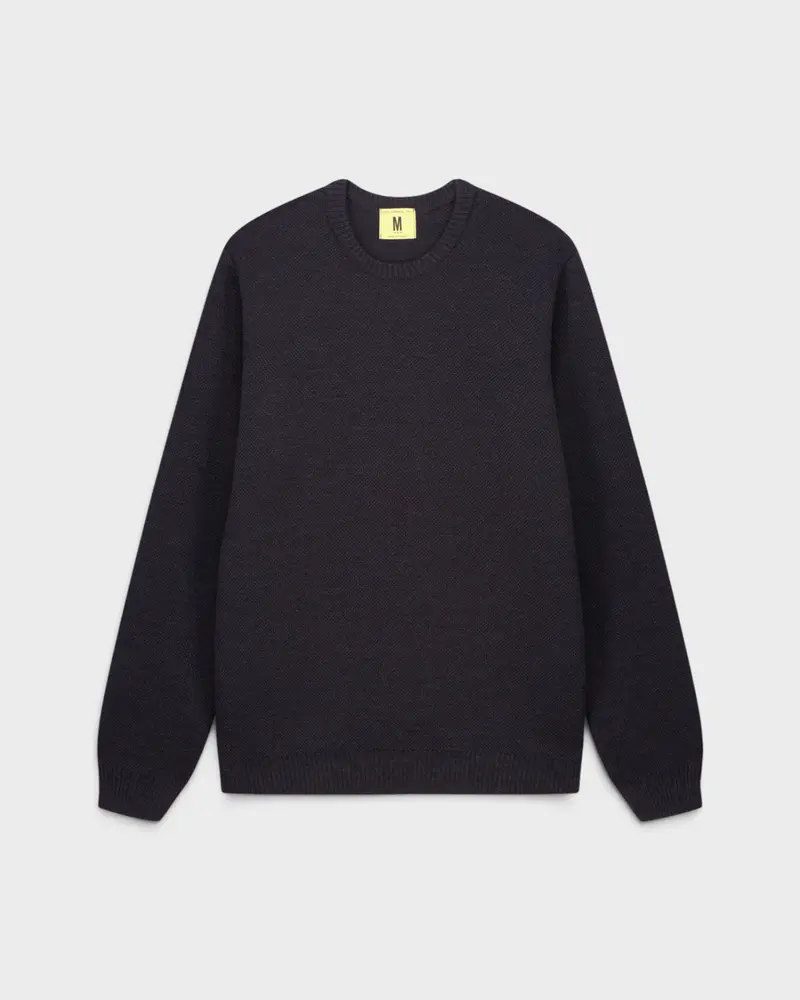 Pull Youri Col Rond Anthracite