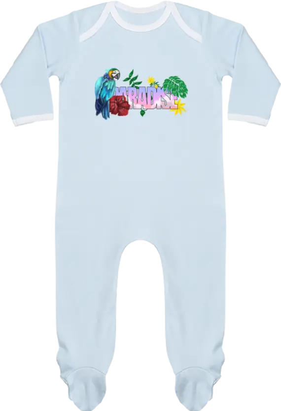 Pyjama Bébé Manches Longues Contrasté Lewis