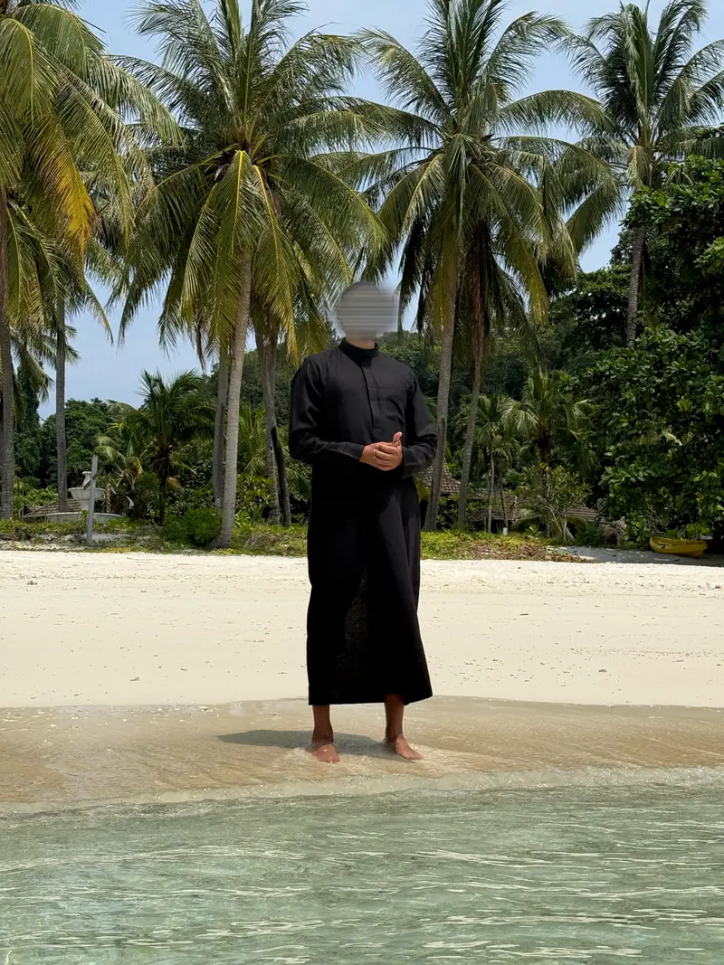 Qamis Lin Siyaha Noir