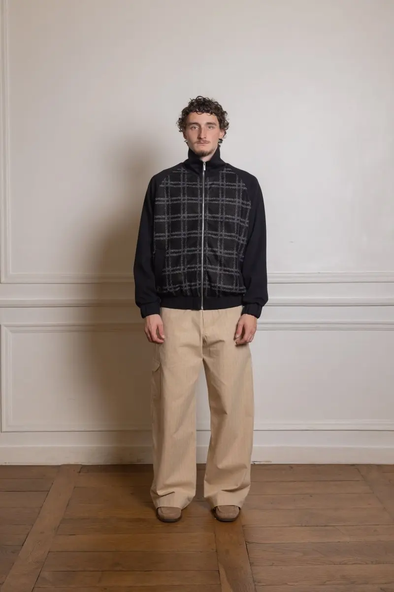 RAG ZIP JACKET