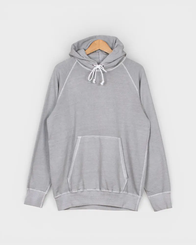 Raglan Pullover Hood Sweat P-Ash