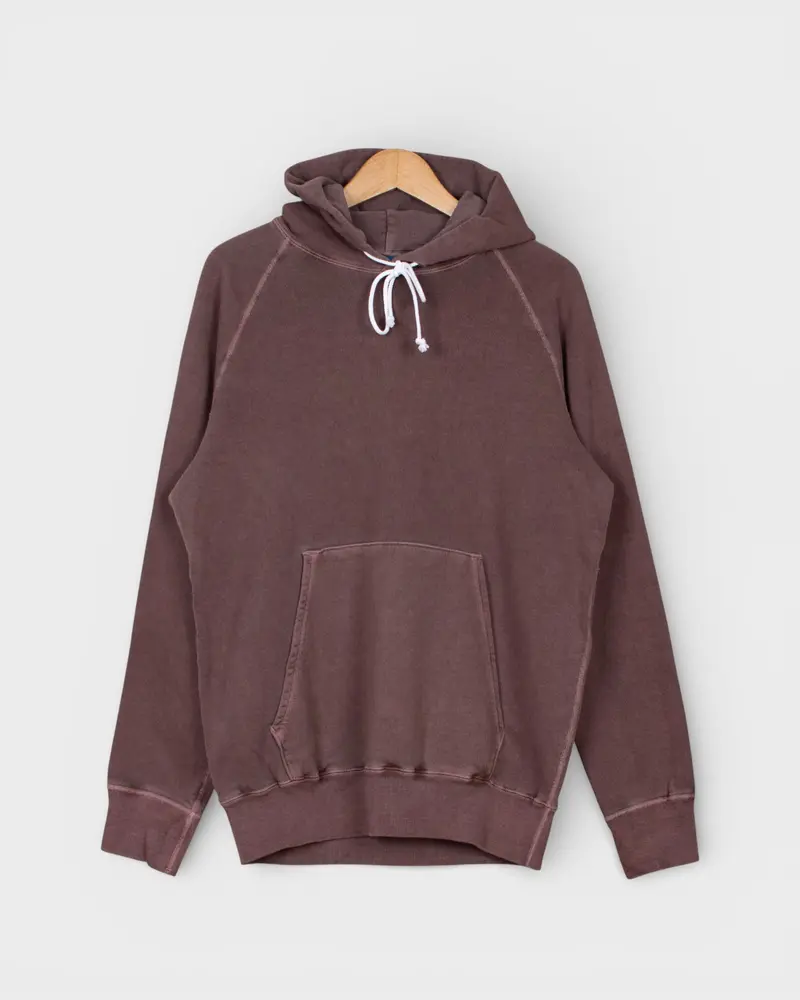 Raglan Pullover Hood Sweat P-Bordeaux