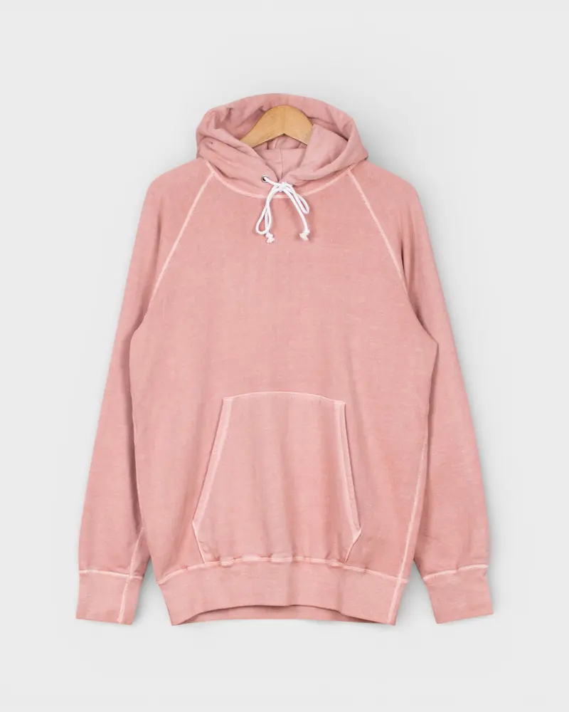 Raglan Pullover Hood Sweat P-Coral