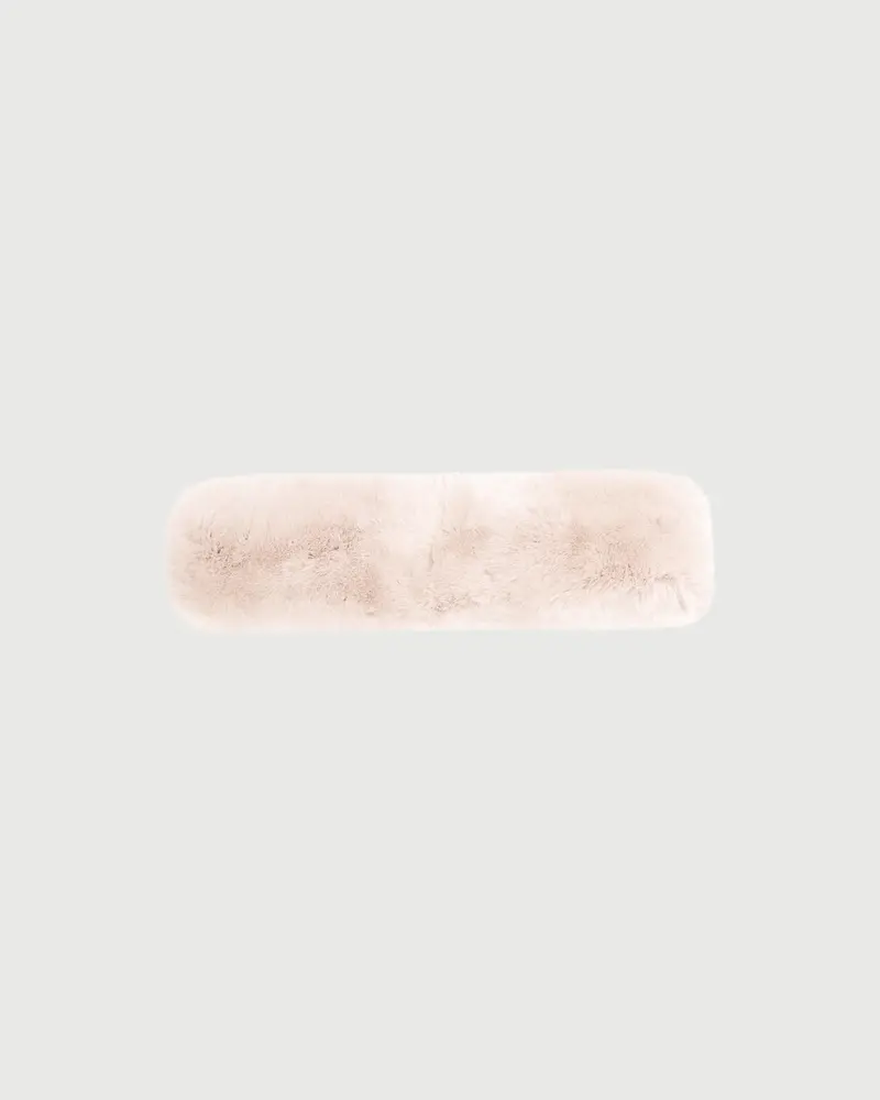 Rex rabbit fur headband