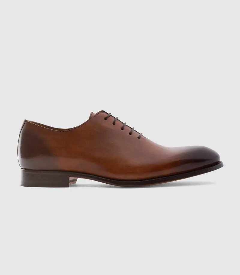 Richelieu en cuir marron clair EDMONDO
