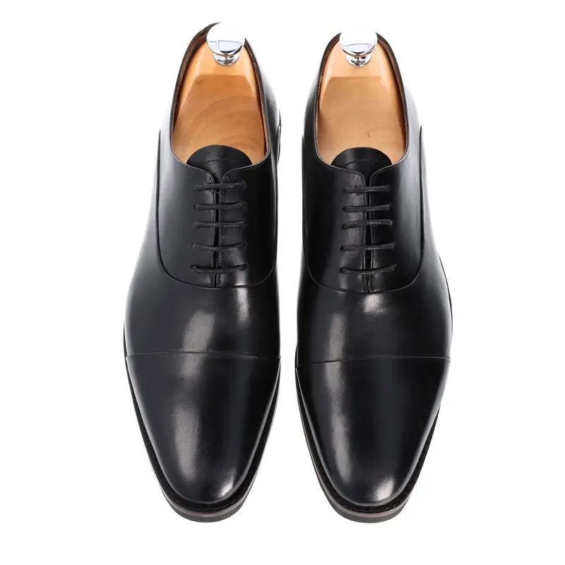Richelieu homme Cuir Noir - Semelle EVA Confort - David