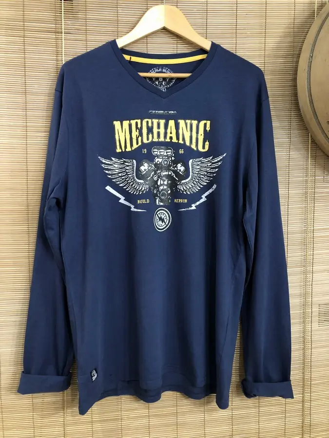 Rms26 - T-shirt Mael - Bleu marine