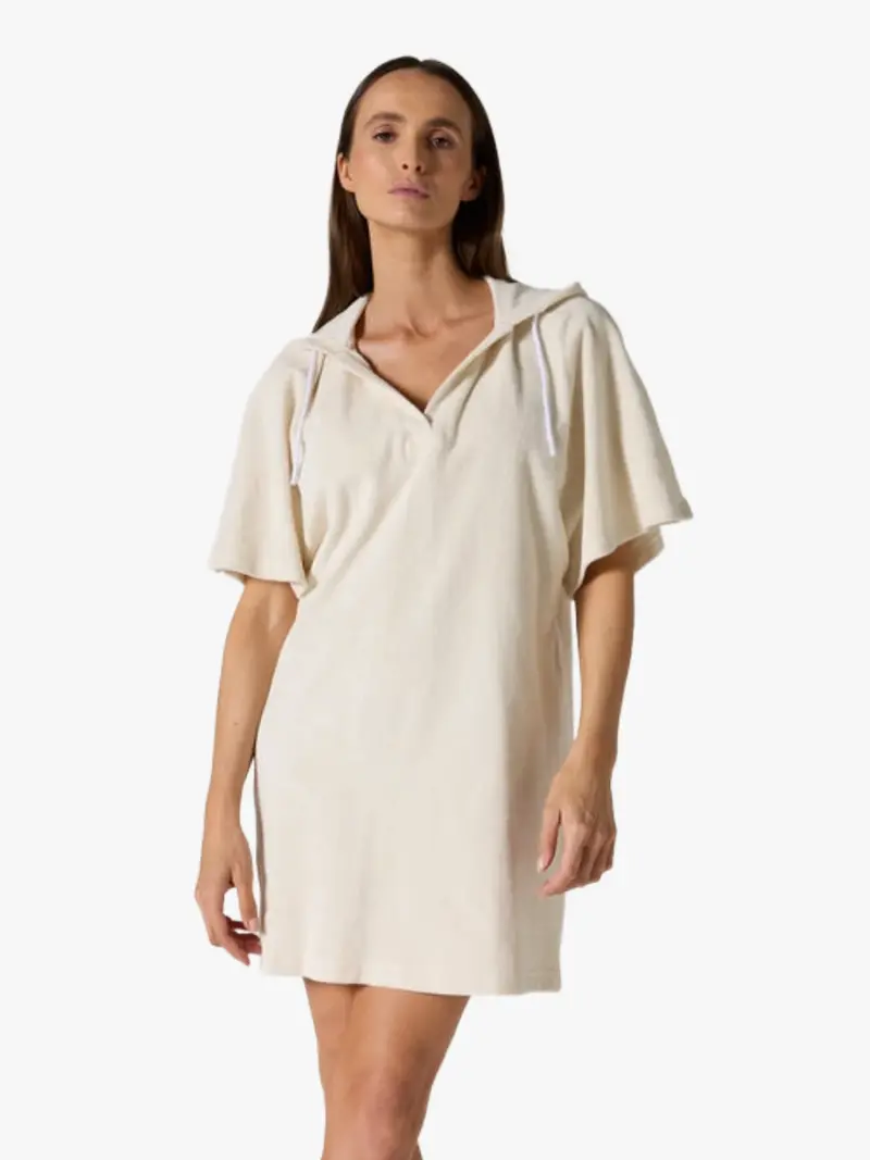 Robe JOTT Pearl en coton - Beige
