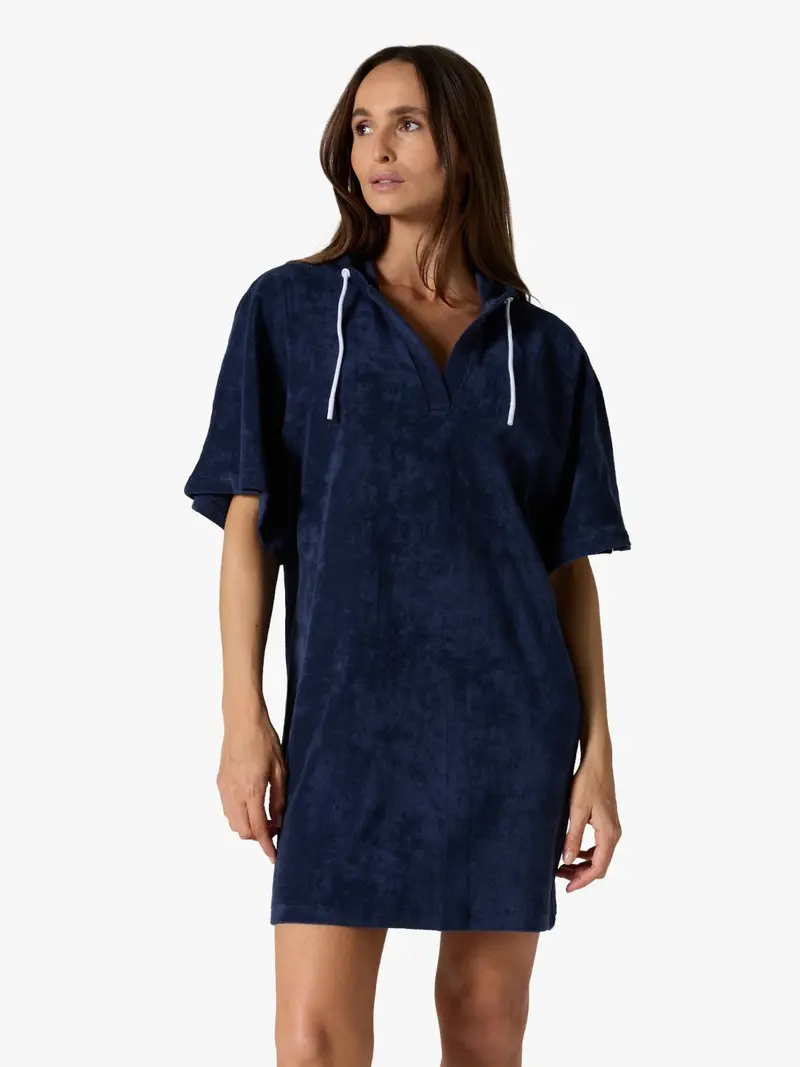 Robe JOTT Pearl en coton - Marine