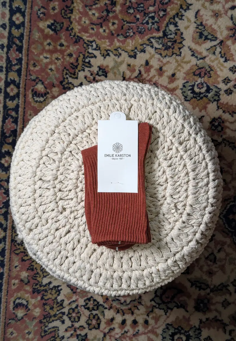 ROSO - Chaussettes Brique