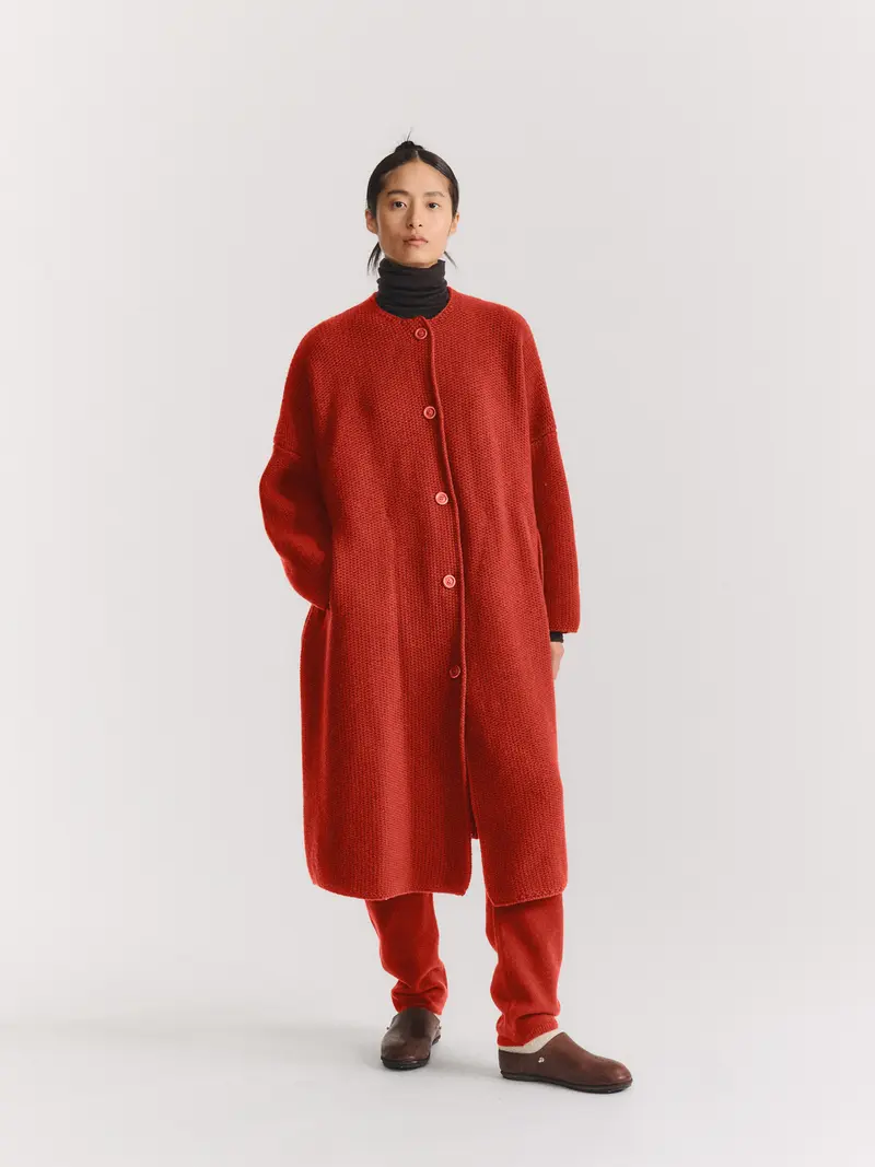 ROVER COAT - WOOLY - TABASCO