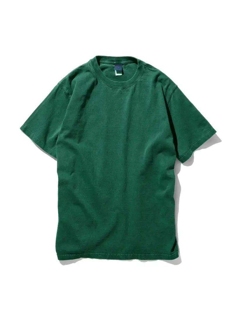 S/S Crew Tee (P-DK. Green)