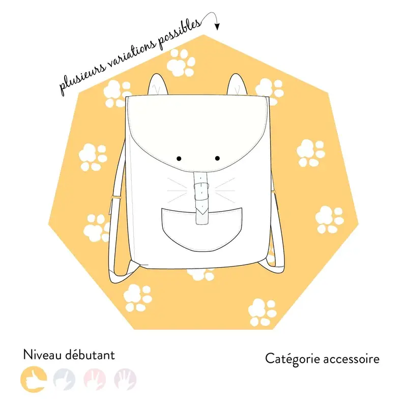 Sac à dos Pompon