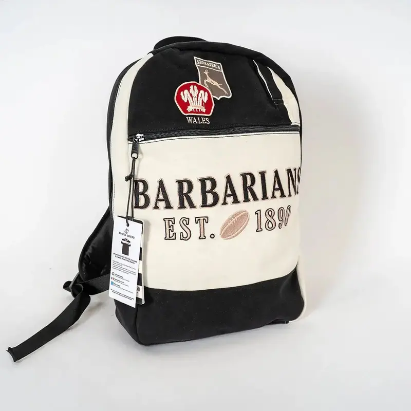 Sac a dos upcyclé Barbarians shoot