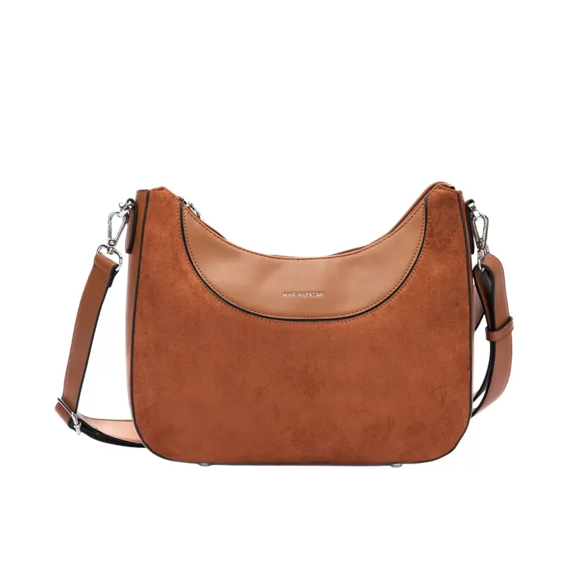 Sac à main bandoulière Mac Alyster Captivante Marron