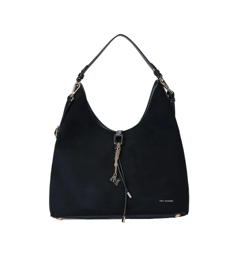 Sac à main besace Dunea Noir Mac Alyster