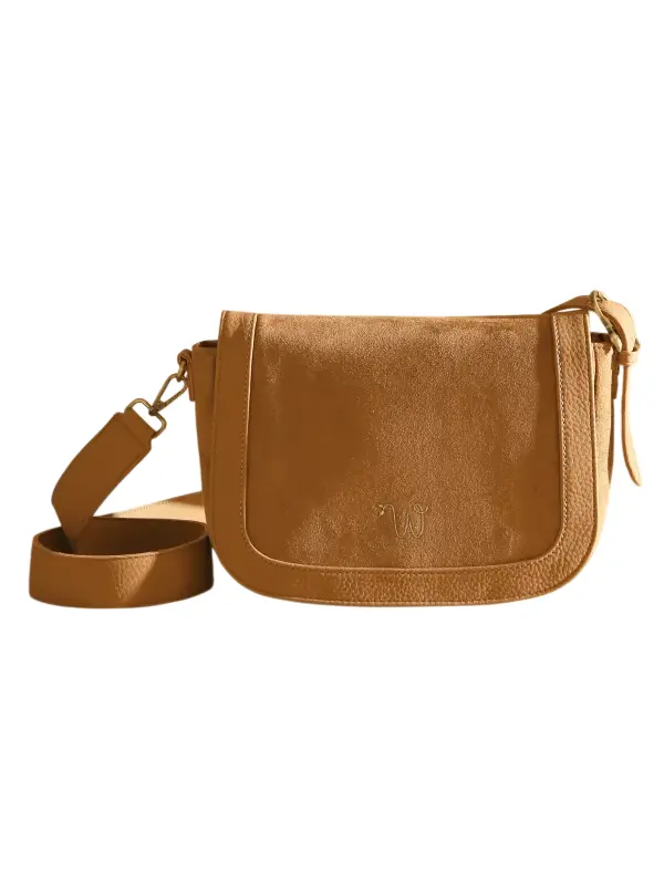 Sac à main en bandoulière M Ellebore Woomen Camel