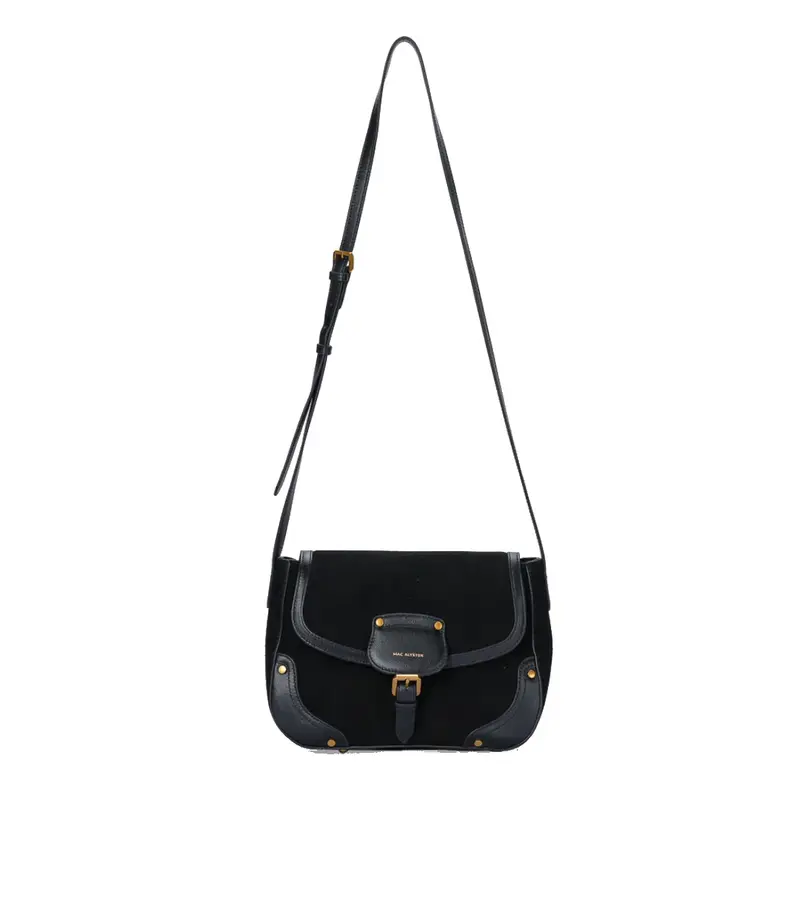 Sac à main en cuir Lanora Noir Mac Alyster