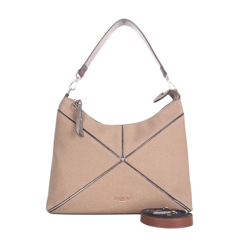 Sac à main hobo M Tamélia Lollipops Beige