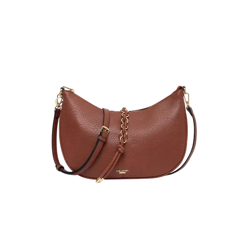 Sac à main hobo Traicy Lollipops Brique