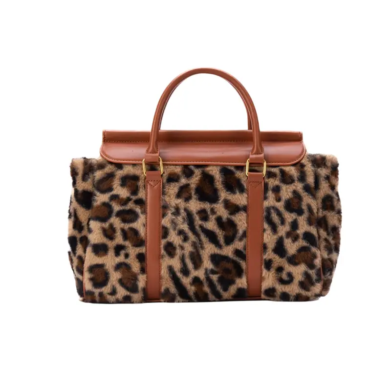 Sac à main Mac Alyster Frisson Léopard
