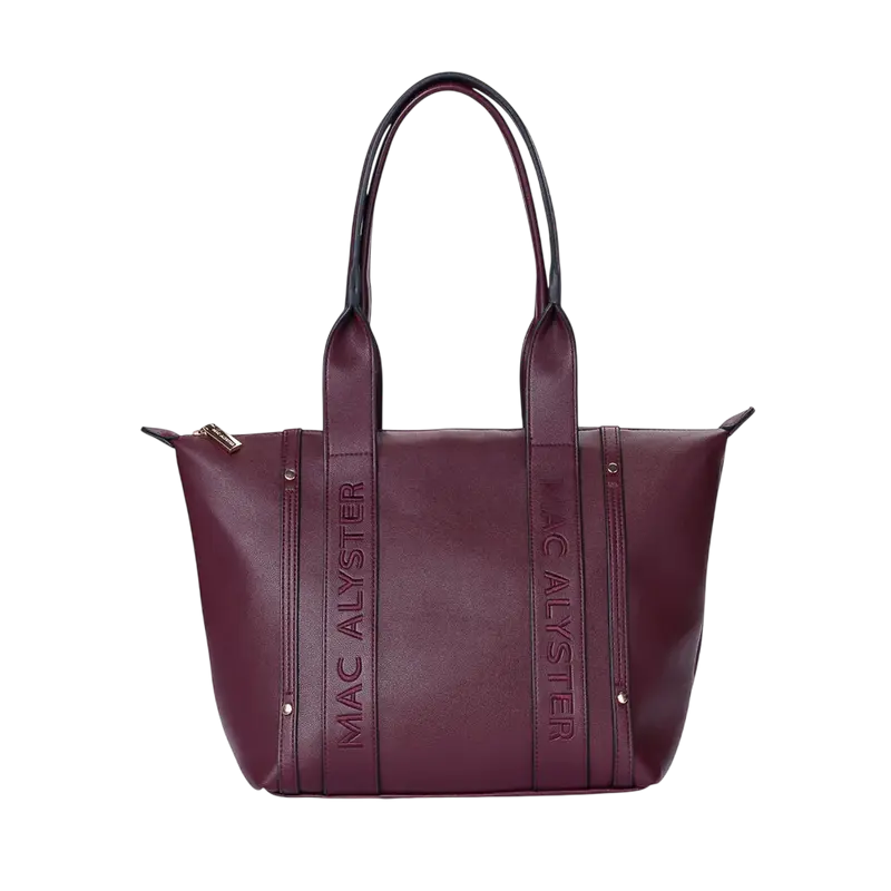 Sac à main shopping Bordeaux Abrielle Mac Alyster