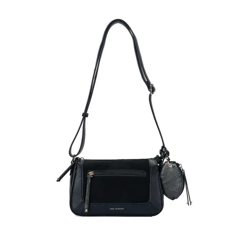 Sac à main trotteur Crystale Noir Mac Alyster