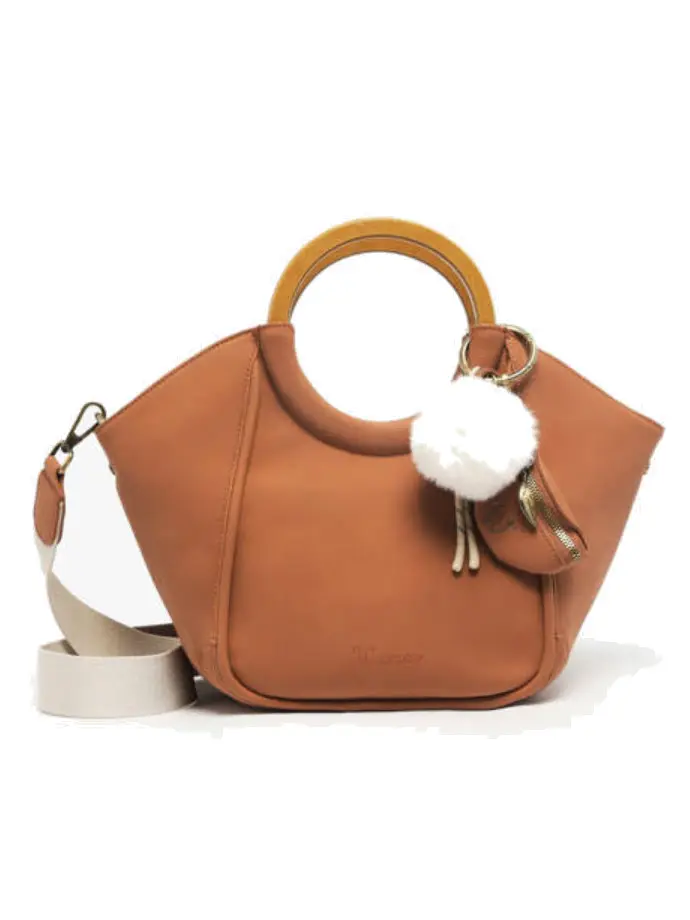 Sac à main vegan Crocus Woomen Marron